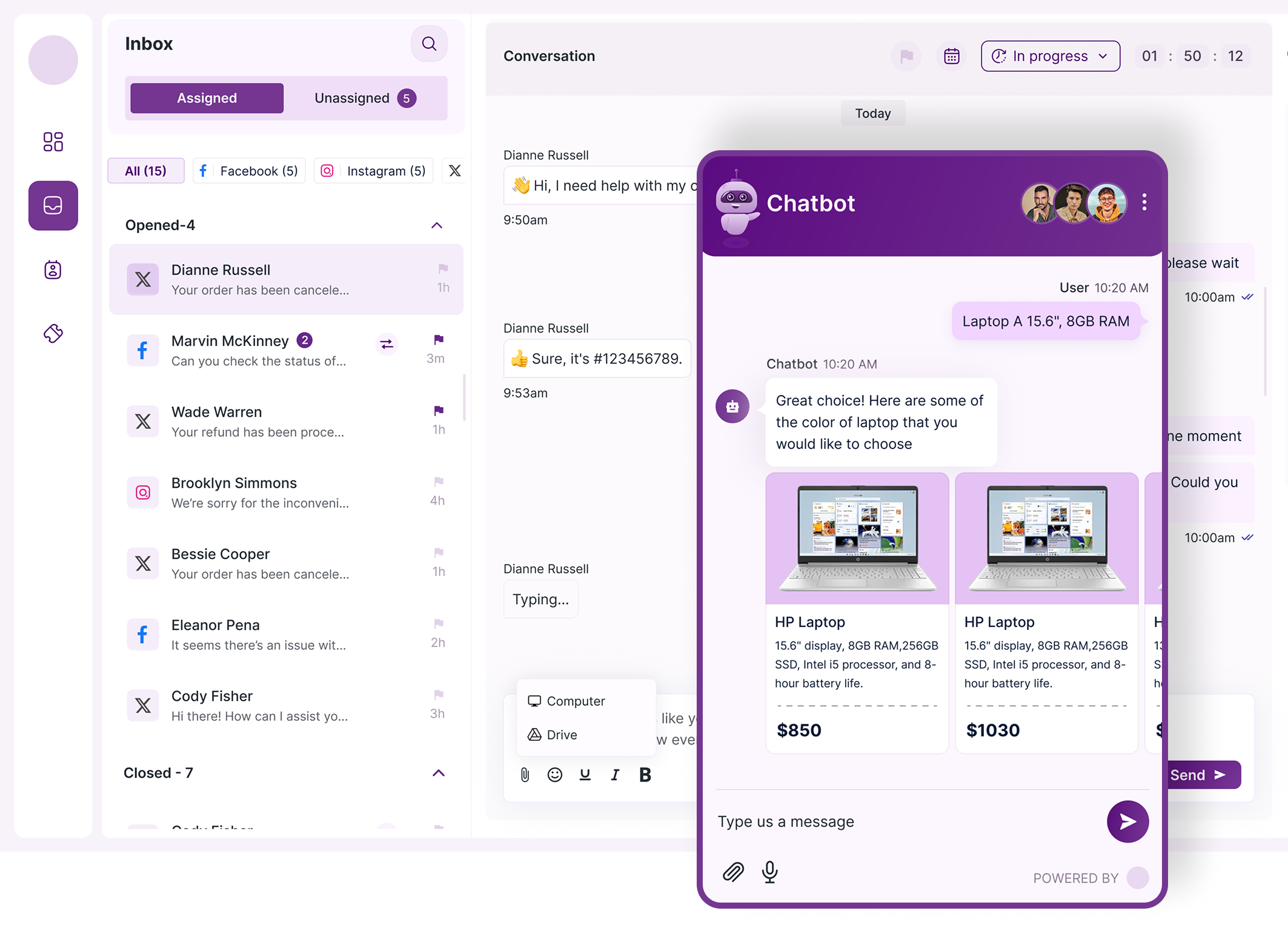 WhatsApp Integration Preview
